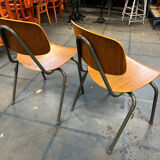 Pair of Kho Liang chairs, édition Car Katwijk