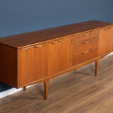 Retro teak 1960s long jentique classic mid century sideboard