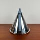 Postmodern German stainless steel kettle by Fissler, 1980s.