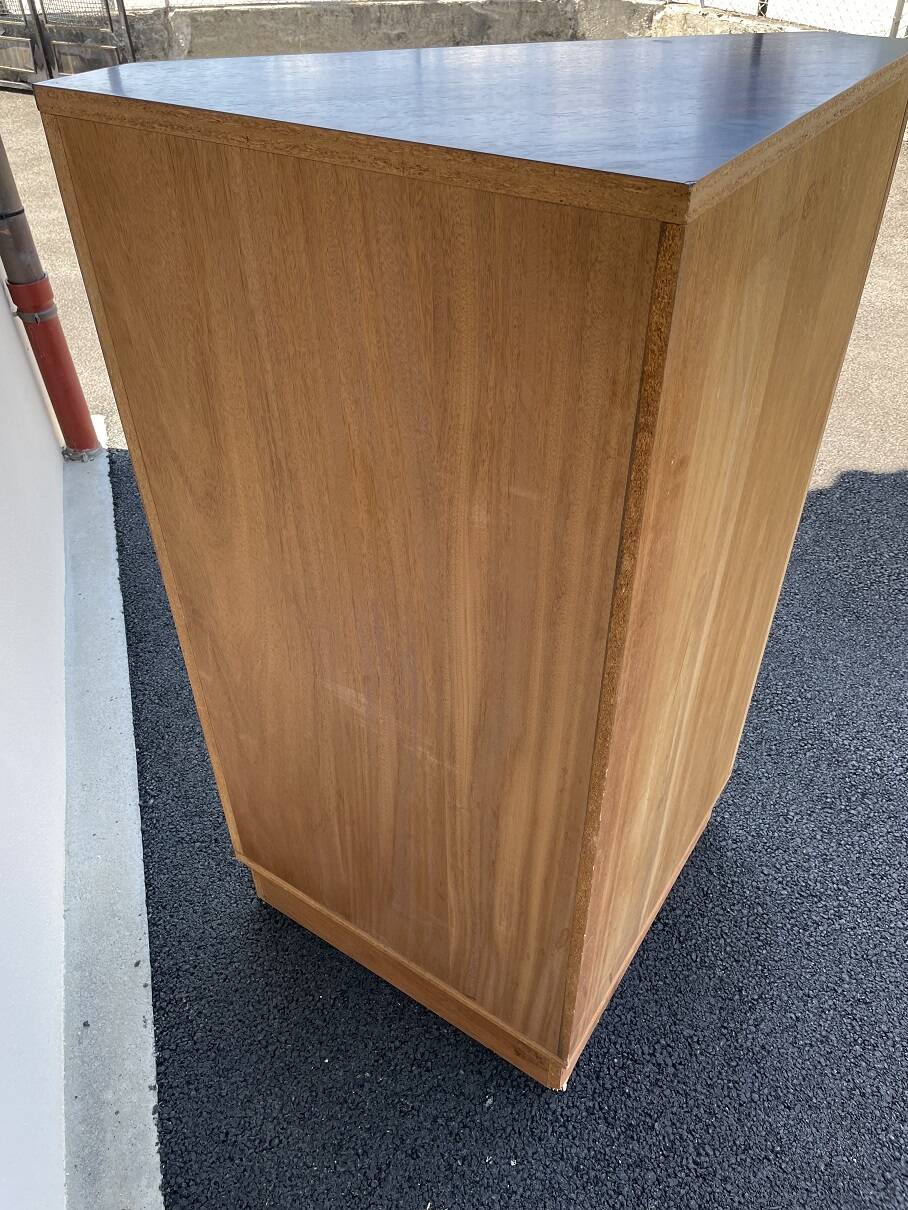 Vintage Scandinavian Wahl Iversen corner cabinet in Rio rosewood 1960
