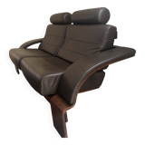 Roche Bobois leather sofa