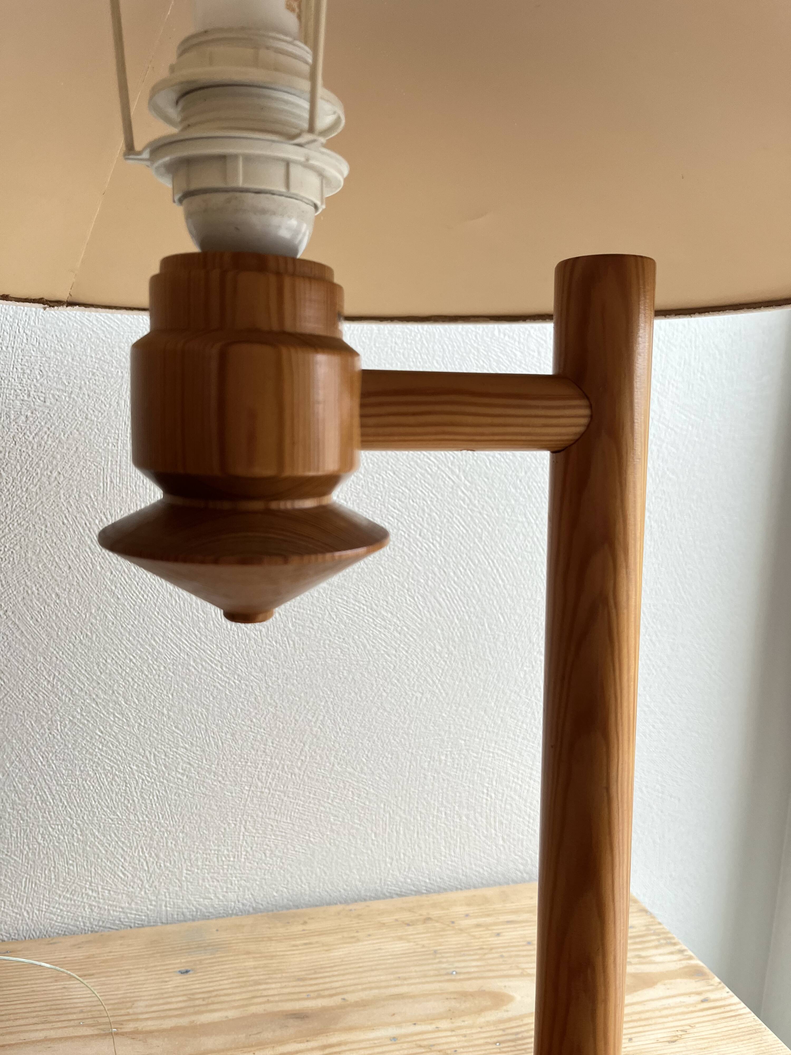 Vintage Opus / Zirkon Ikea pine lamp