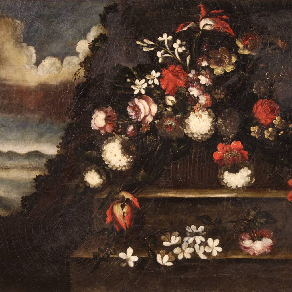 Italian still life painting from 18th century