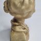 Bust of a young woman in Florentine style wax, 19 cm