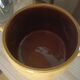 Marmite / Vintage earthenware casserole with lid (21 x