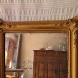 Antique gilded mirror