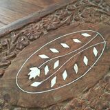 Indian carved wooden box