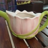 Small pitcher flower pink slip and green
