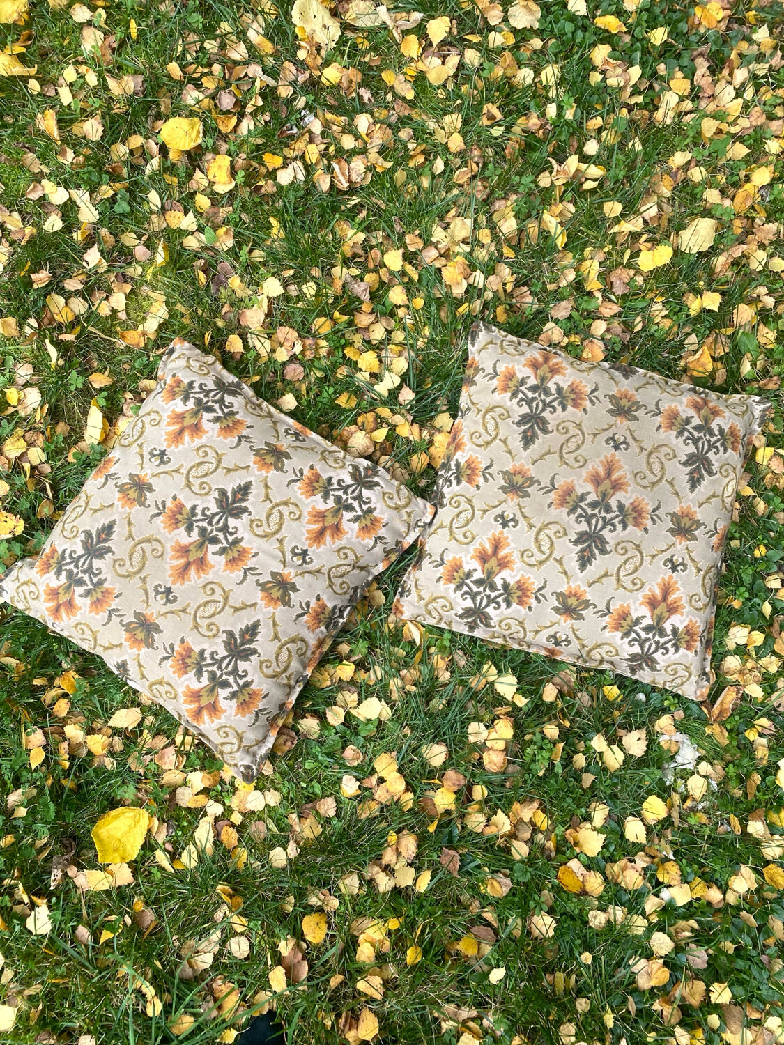 Duo de coussins en jacquard 70