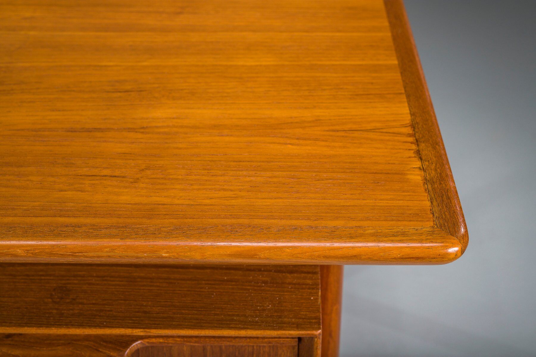 Teak Model 75 Desk from Omann Jun Møbelfabrik, 1960s