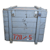 Caisse militaire en bois