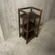 1970s rattan shelf