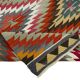Turkish Handmade Vintage Anatolian Kilim 170 cm x 214 cm