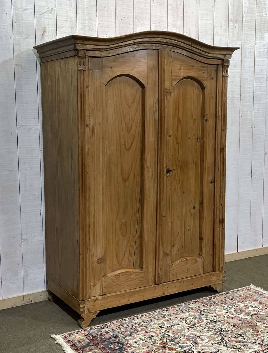 Alsatian fir wardrobe from the late 19th century - Dismantlable