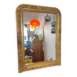 Miroir Louis-Philippe doré – XIXe siècle