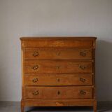 Antique Danish oak commode, made at the end of the 18th century, Louis XVI.