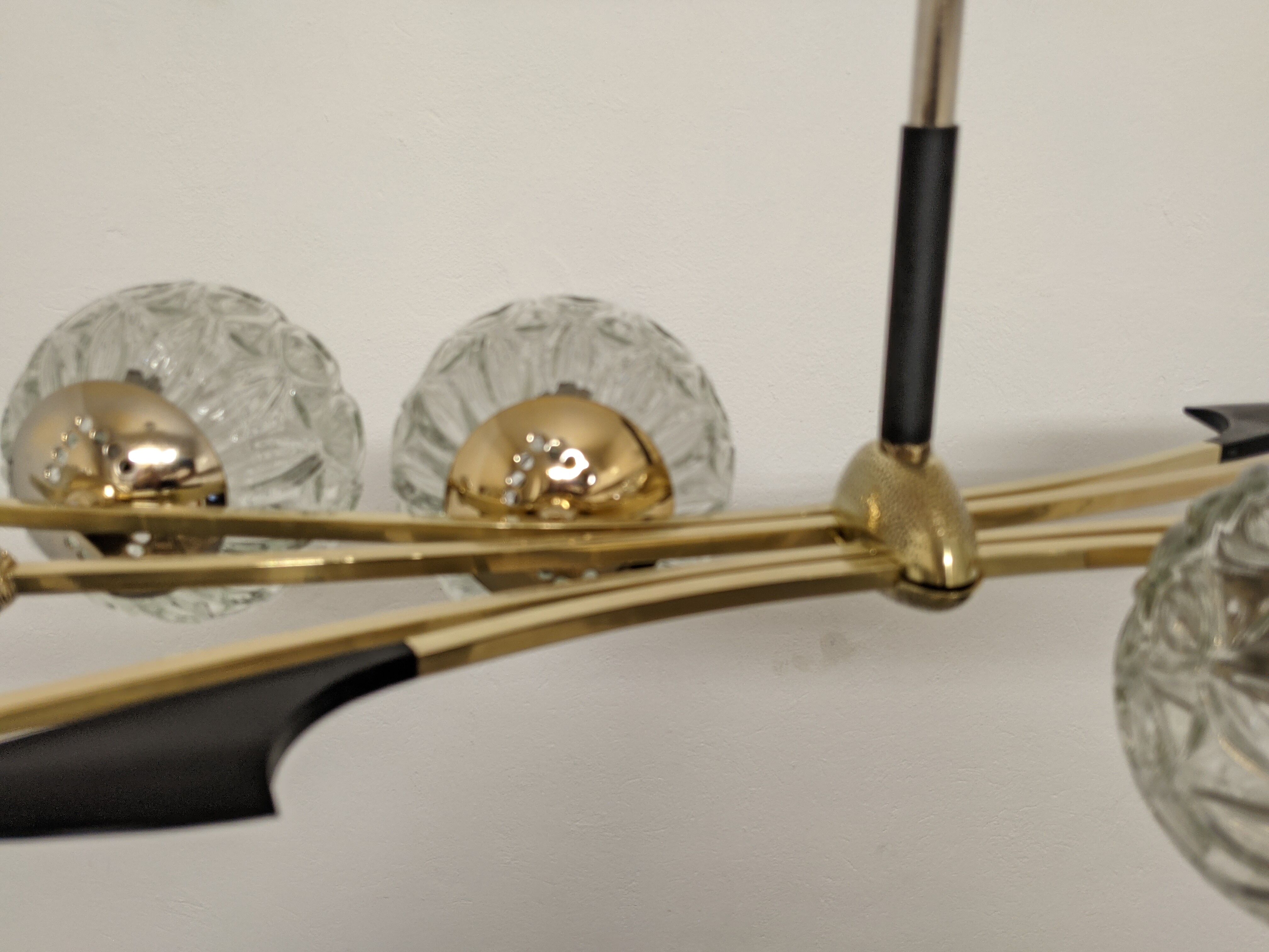 Arlus chandelier with 8 fires of the 50s/60s