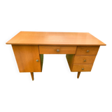 Light wood desk
