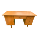 Light wood desk