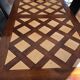 Roche Bobois cherry and Bourgogne tile dining table