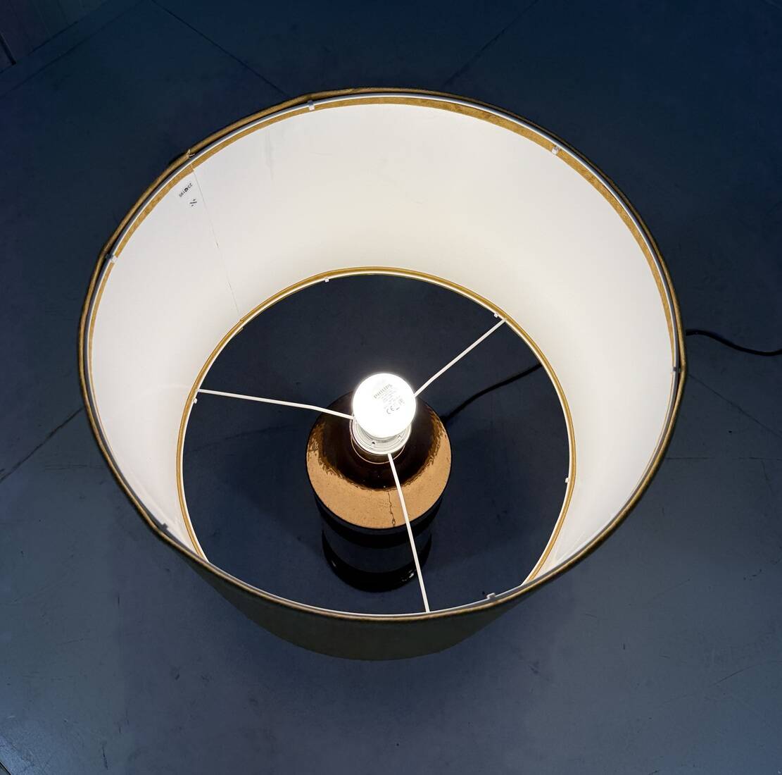 Bitossi large ceramic table lamp for Bergboms, Sweden 1960’s