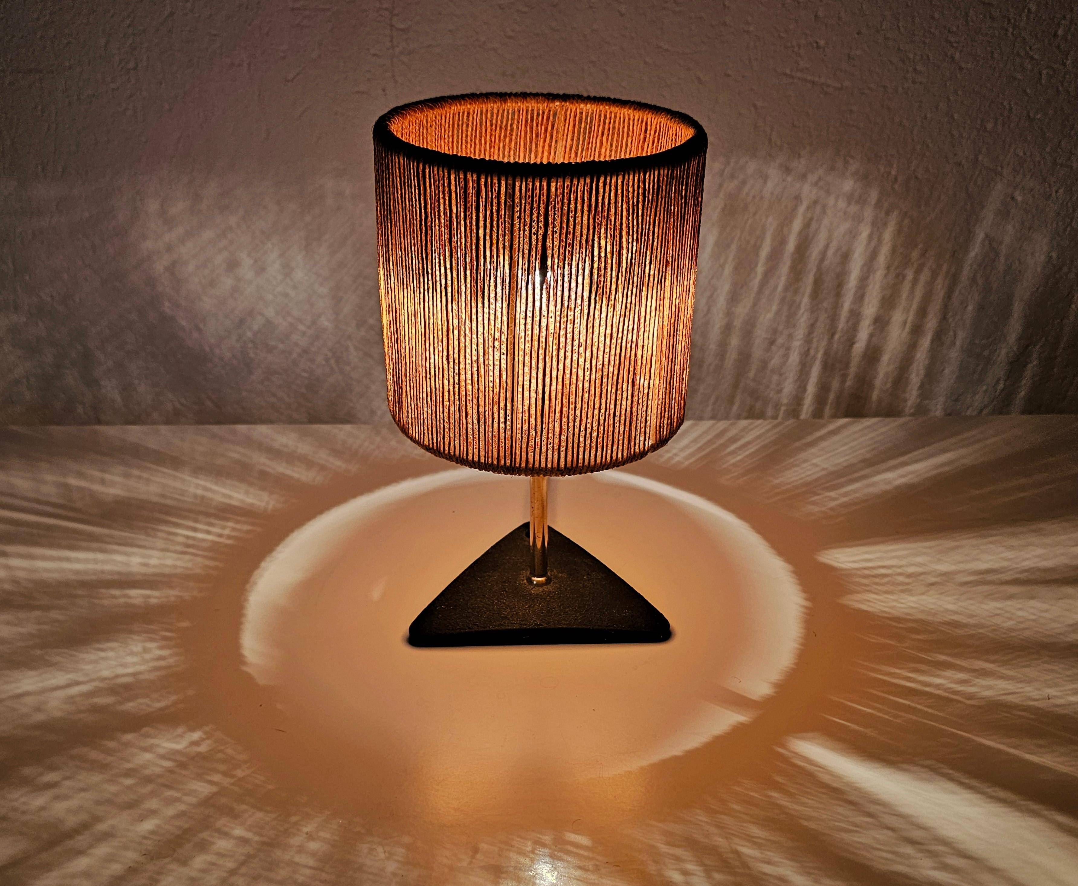 Paire de lampes de table Mid Century Modern Carl Aubock 1940s