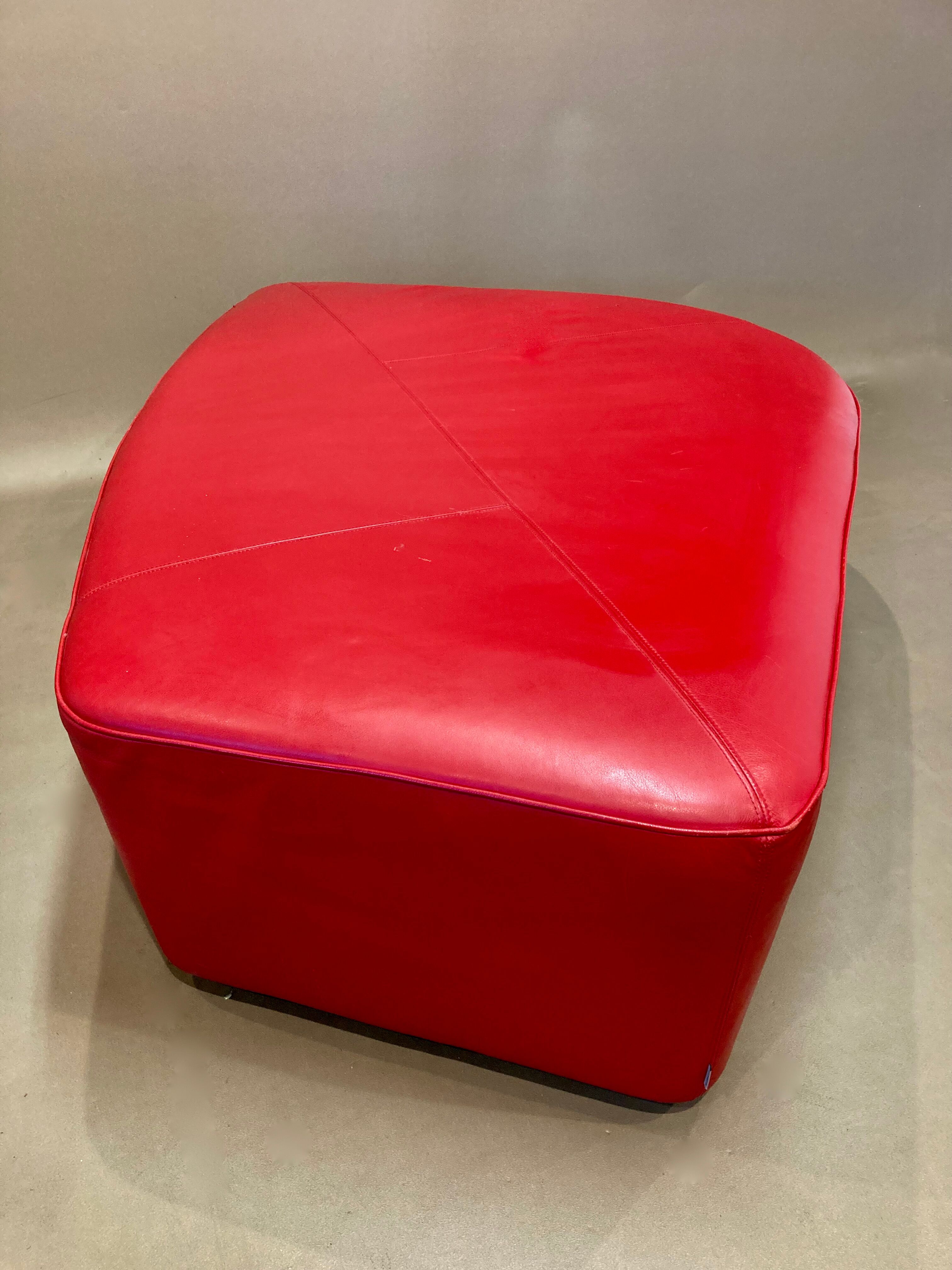 Sofa chaise longue leather design "walter knoll"