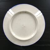 Plat décor coq