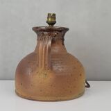 Sandstone lamp, Pierre Digan (1941-2016), La Borne