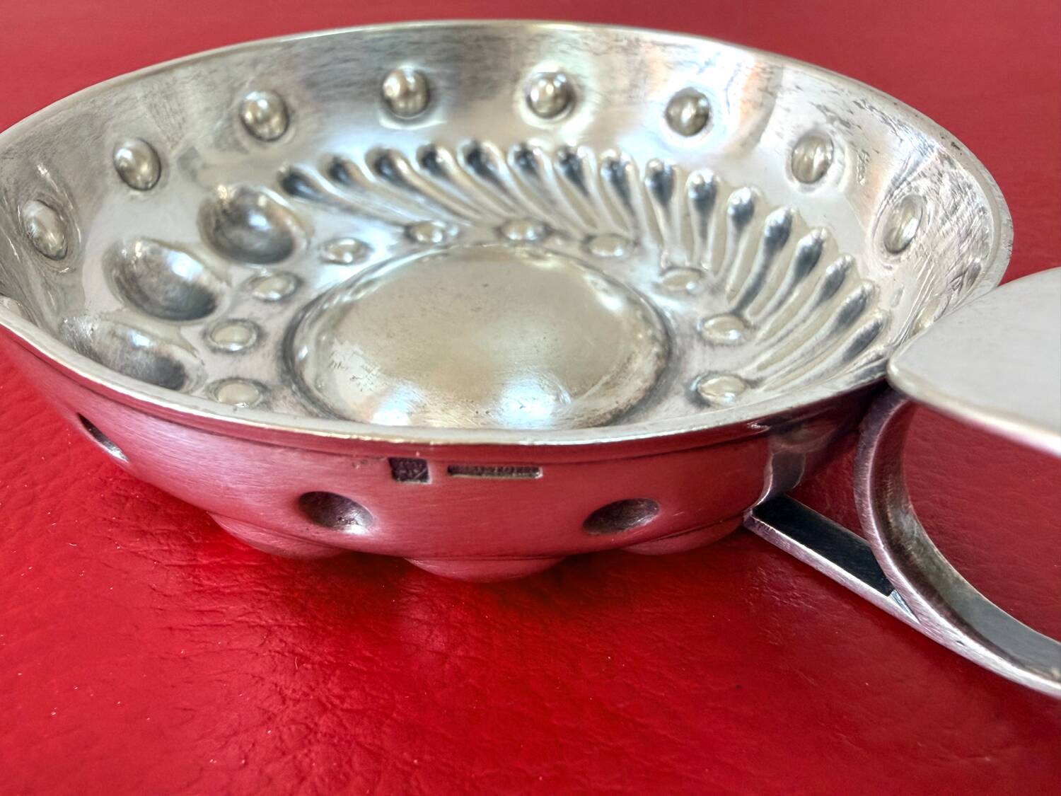 Christofle silver-plated tastevin