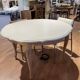 Round table with extension.