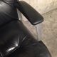 Fauteuil en cuir Vaghi 1970