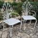 Garden armchairs