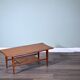 Vintage Midcentury Richard Hornby for Heal's two-tier teak coffee table. Delivery. Modern / Danish style.
