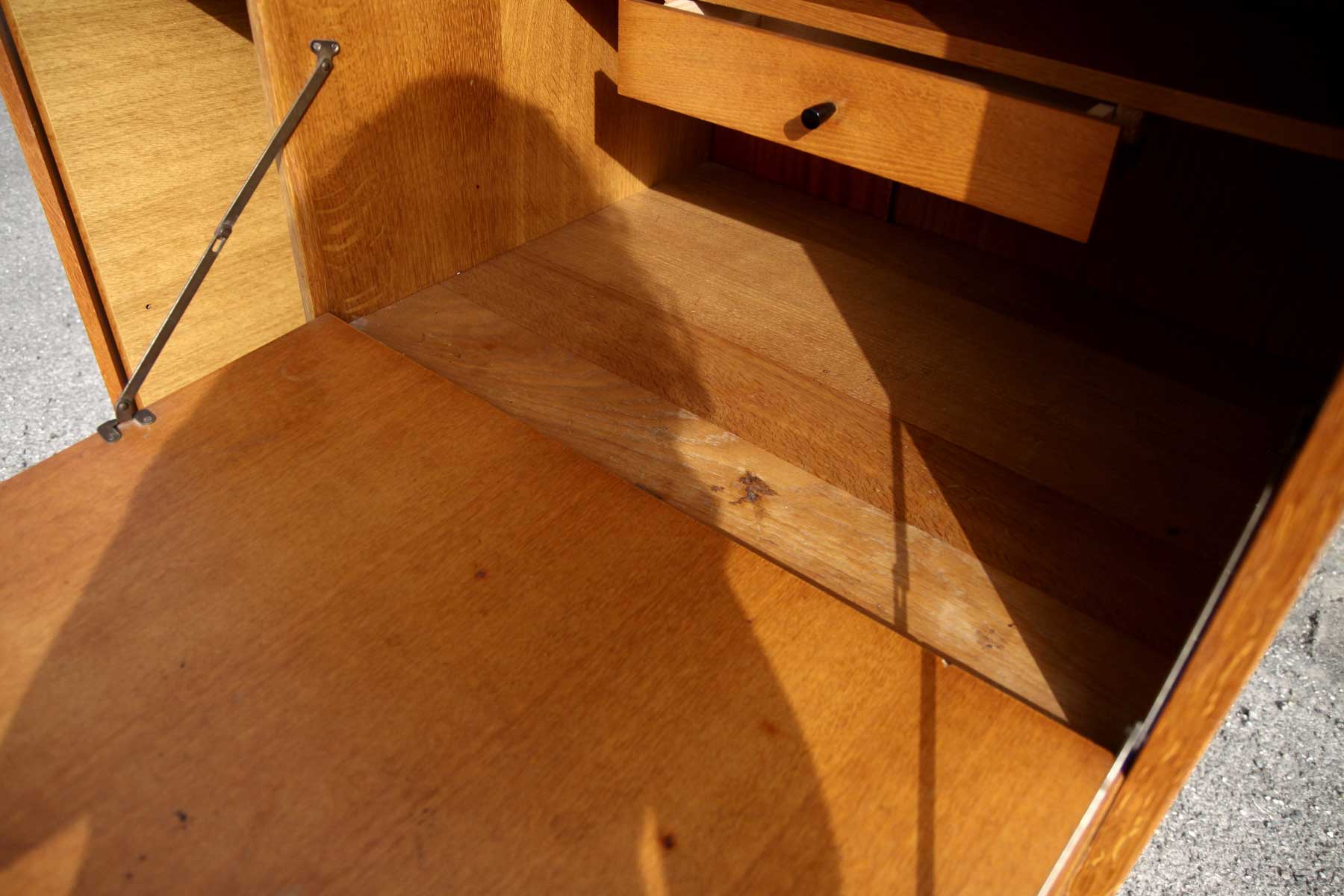 Vintage wardrobe compass feet