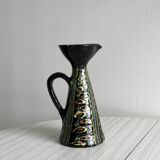 Pitcher, hand painted ceramic decorative pottery
