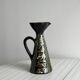 Pitcher, hand painted ceramic decorative pottery