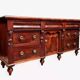 English commode or sideboard in mahogany