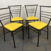 Vintage set of 4 designer chairs