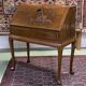 Asian-style teak secretary, 1970s manufacturing