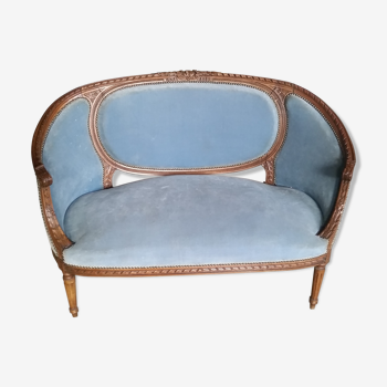 Louis XVI curved bench