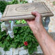 Lot de 2 petits tabourets relookes maison de campagne