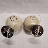 Pair of eyeball wall light  1950