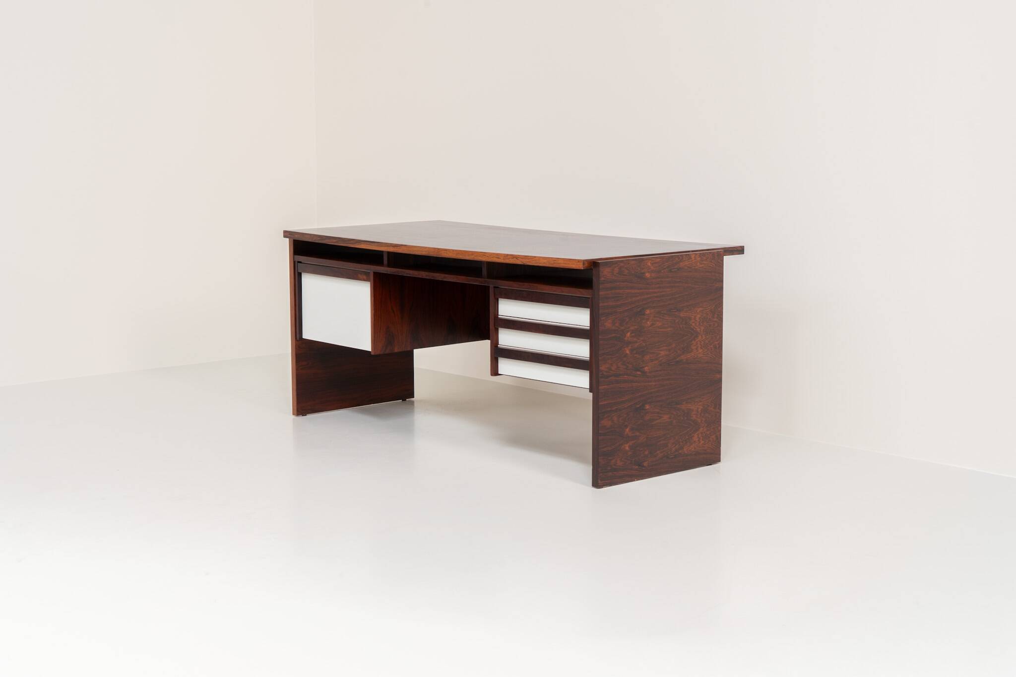 Rare double-sided “Vario” desk by Werner Wölfer for V-Form