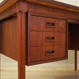 Teak desk, Danish design, 1970s, production: Denmark