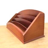 Office storage sorter range mail solid beech vintage 60/70