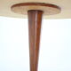 1970s Teak Round Dining Table, Czechoslovakia