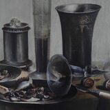 Stanislas kostka oil on canvas still life