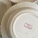 Soup plates of Sarreguemines, land of iron décor Vega, early 20th