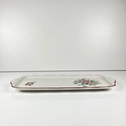 Cake dish KG Lunéville, model "Réverbère", rose pattern
